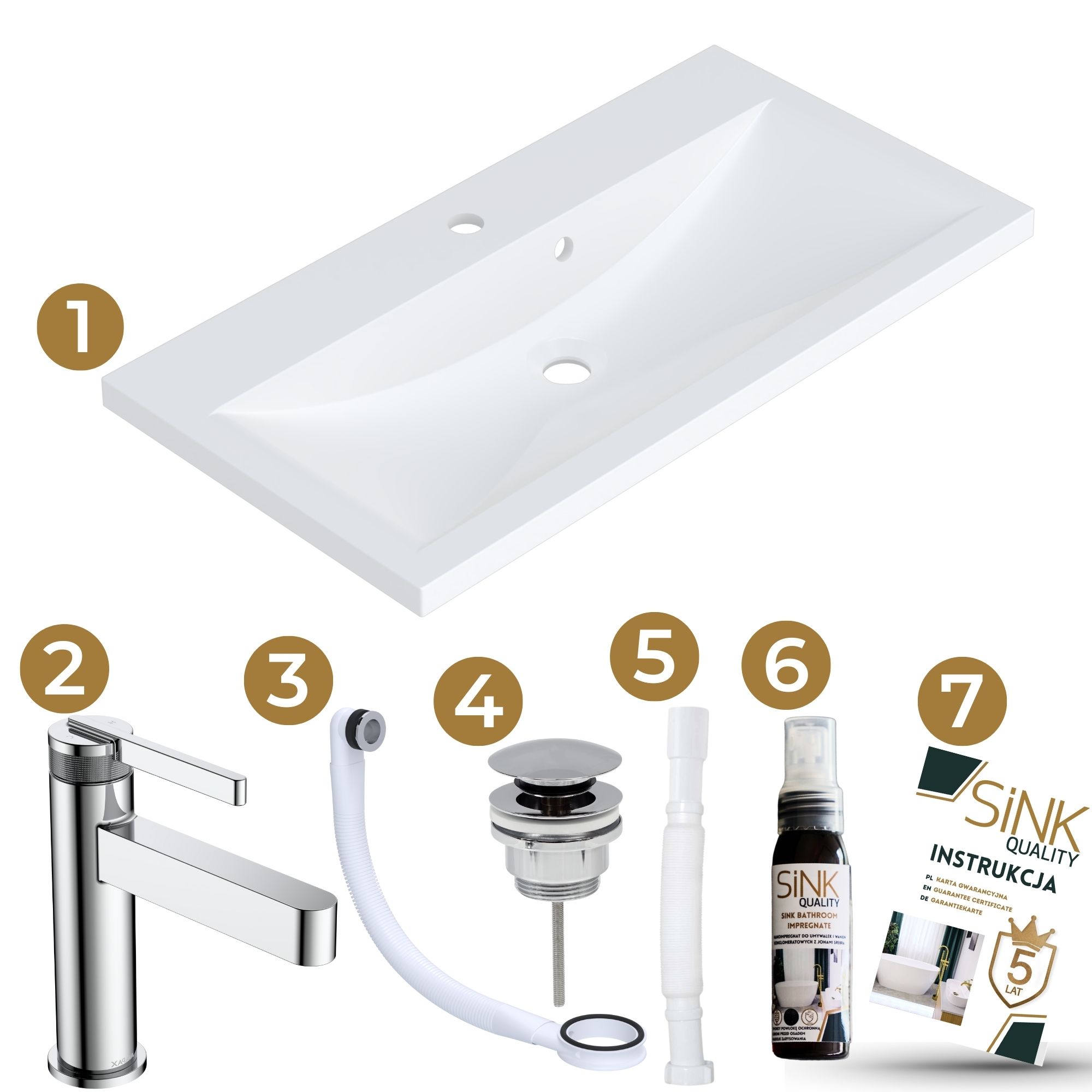 Zestaw: prestiżowa łazienka